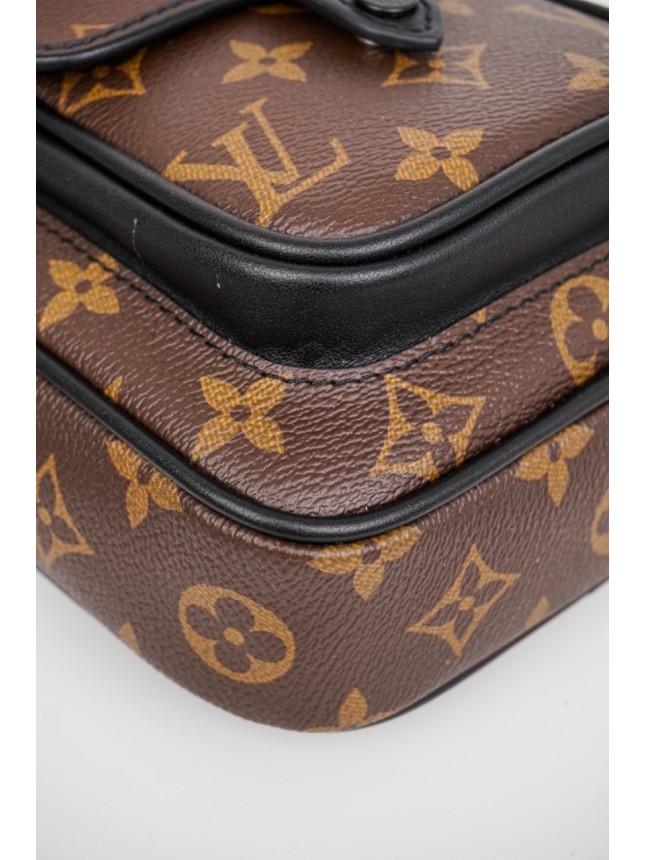 LOUIS VUITTON Monogram Canvas & Leather Crossbody Bag