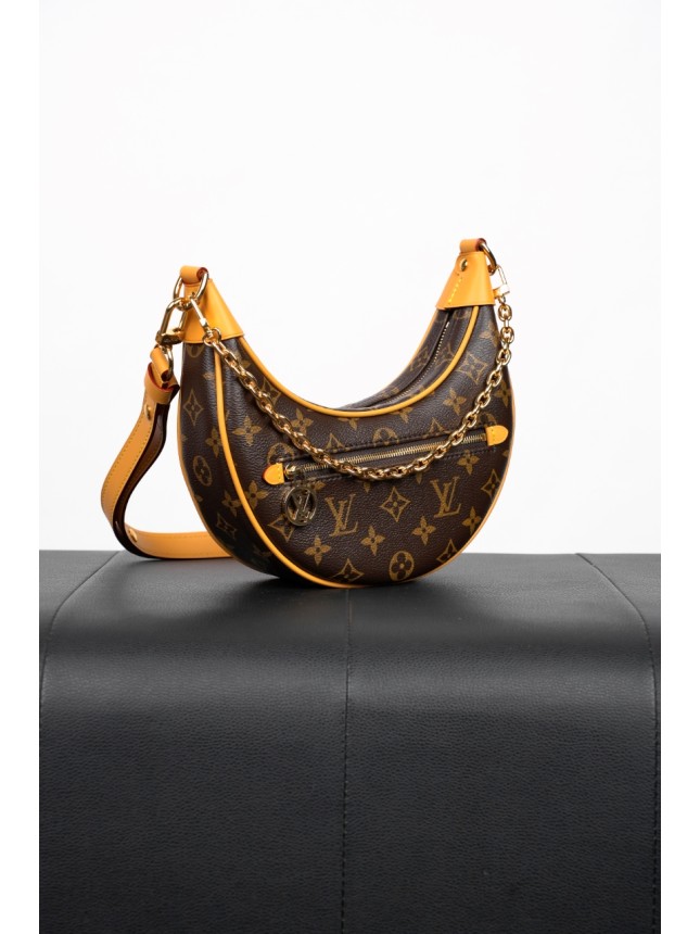 Louis Vuitton Moon-shaped Shoulder Crossbody Bag