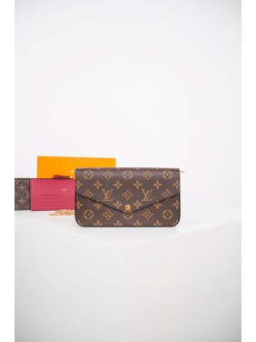Louis Vuitton 3-in-1 Monogram Canvas & Calfskin Chain Bag