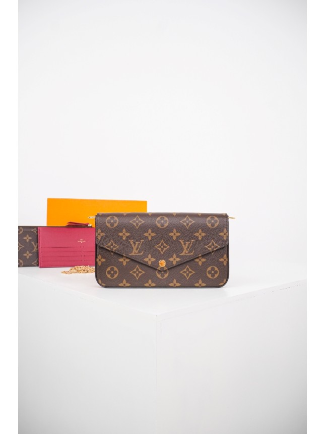 Louis Vuitton 3-in-1 Monogram Canvas & Calfskin Chain Bag