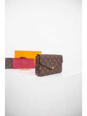 Louis Vuitton 3-in-1 Monogram Canvas & Calfskin Chain Bag