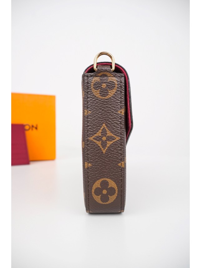 Louis Vuitton 3-in-1 Monogram Canvas & Calfskin Chain Bag