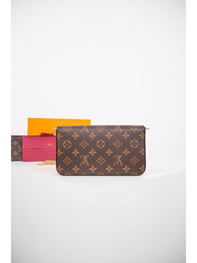 Louis Vuitton 3-in-1 Monogram Canvas & Calfskin Chain Bag