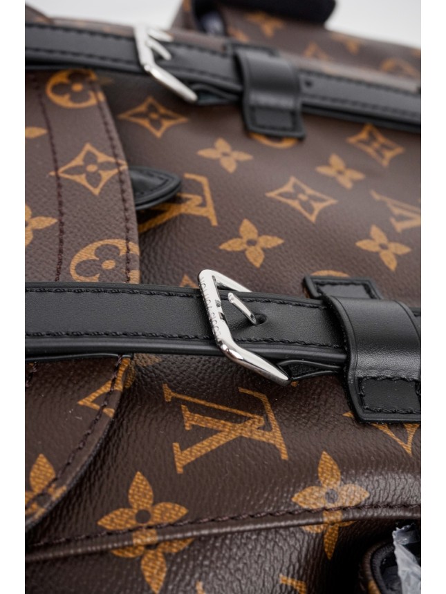 Louis Vuitton Monogram Canvas & Cowhide Leather Backpack