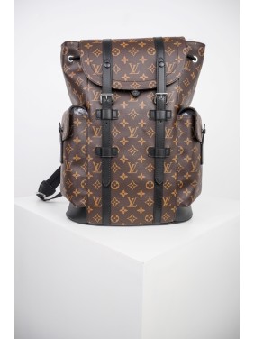 Louis Vuitton Monogram Canvas & Cowhide Leather Backpack