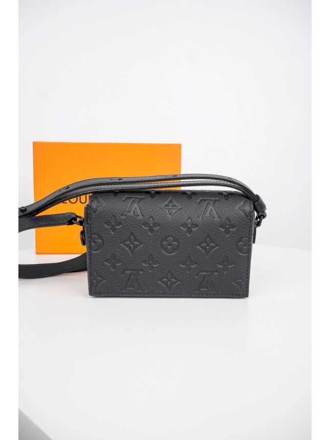 LOUIS VUITTON Petite Malle Mini Trunk Bag (Classic Full-Coverage Monogram)