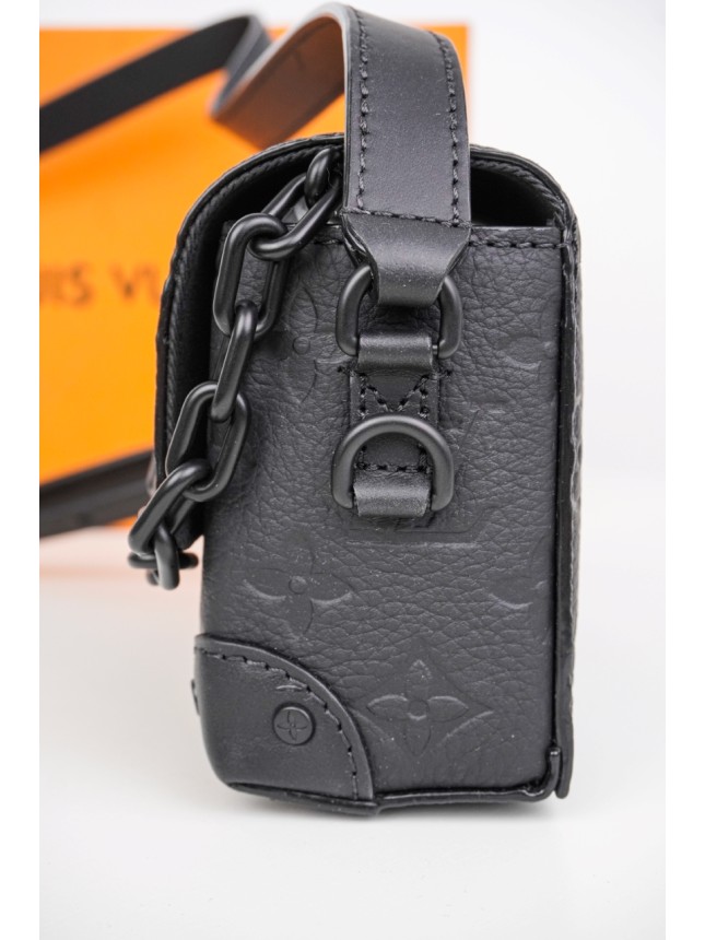 LOUIS VUITTON Petite Malle Mini Trunk Bag (Classic Full-Coverage Monogram)