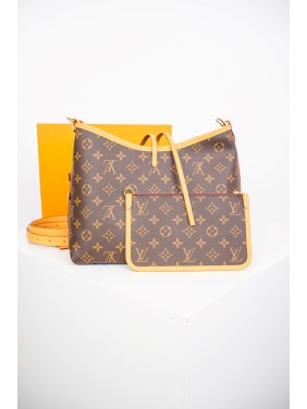 Louis Vuitton Monogram Carryall Small Tote with Detachable Pouch