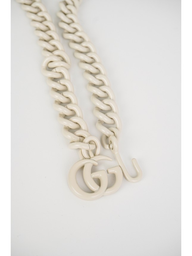 Gucci Marmont Classic Chain Bag in White