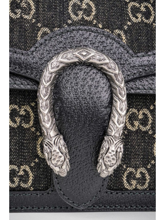 Gucci Dionysus Denim Bag in Black