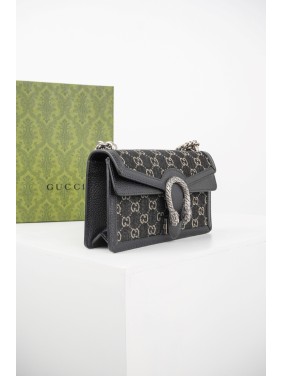 Gucci Dionysus Denim Bag in Black