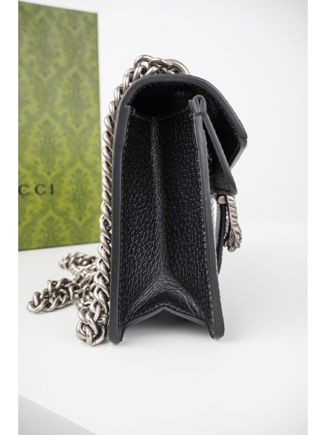 Gucci Dionysus Denim Bag in Black