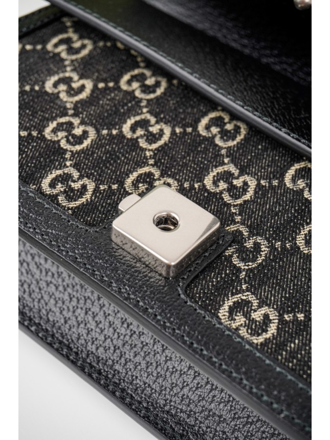 Gucci Dionysus Denim Bag in Black