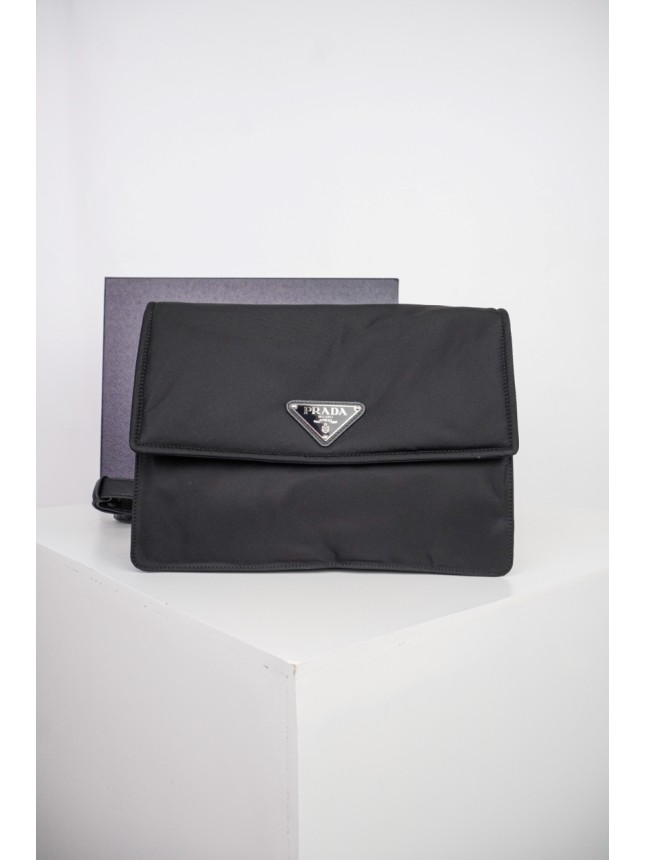 Prada Collaborazione Invite Vintage Nylon Flap Bag (Medium)