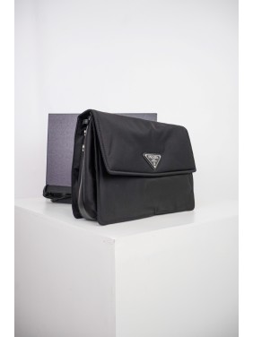 Prada Collaborazione Invite Vintage Nylon Flap Bag (Medium)