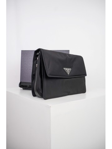 Prada Collaborazione Invite Vintage Nylon Flap Bag (Medium)