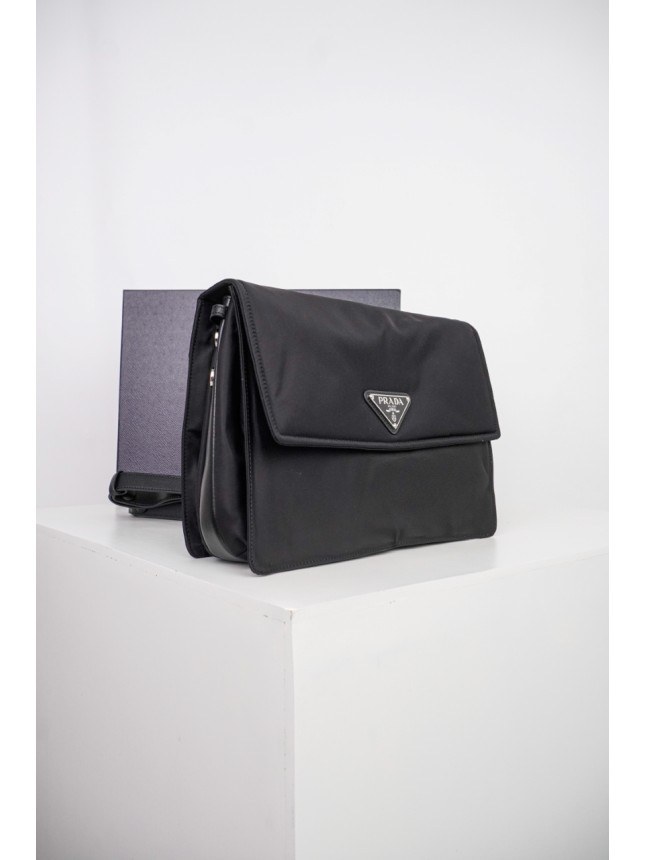 Prada Collaborazione Invite Vintage Nylon Flap Bag (Medium)