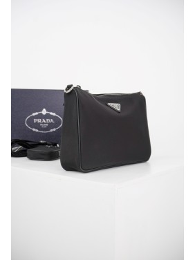 Prada 3-in-1 Re-Nylon Clutch Bag