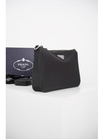 Prada 3-in-1 Re-Nylon Clutch Bag
