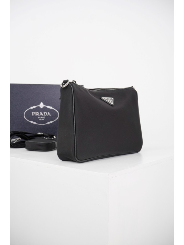 Prada 3-in-1 Re-Nylon Clutch Bag