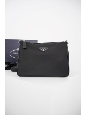 Prada 3-in-1 Re-Nylon Clutch Bag