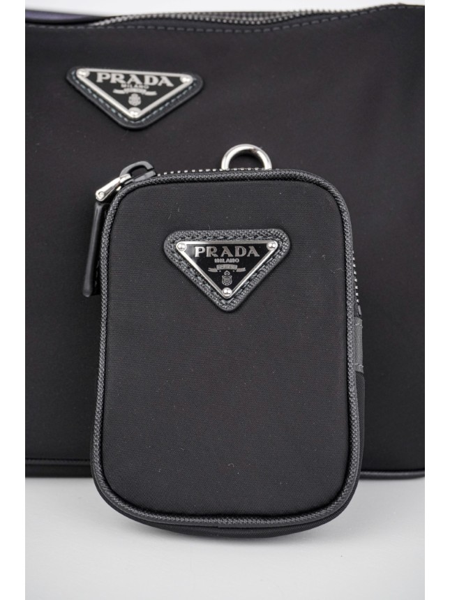 Prada 3-in-1 Re-Nylon Clutch Bag