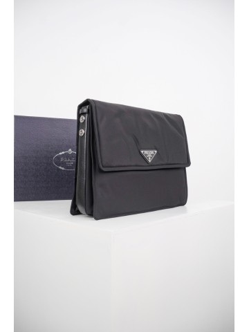 Prada Vintage Nylon Flap Bag