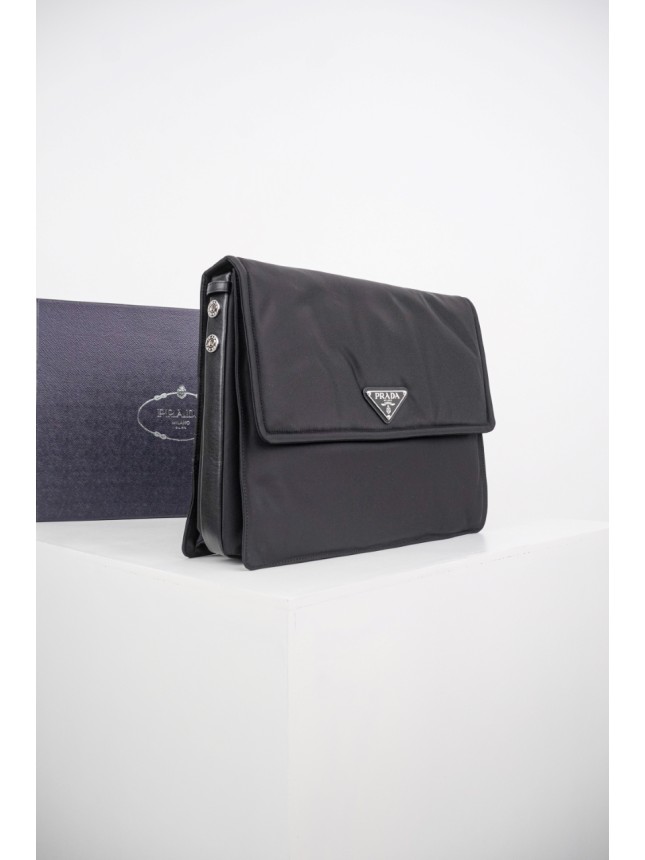Prada Vintage Nylon Flap Bag