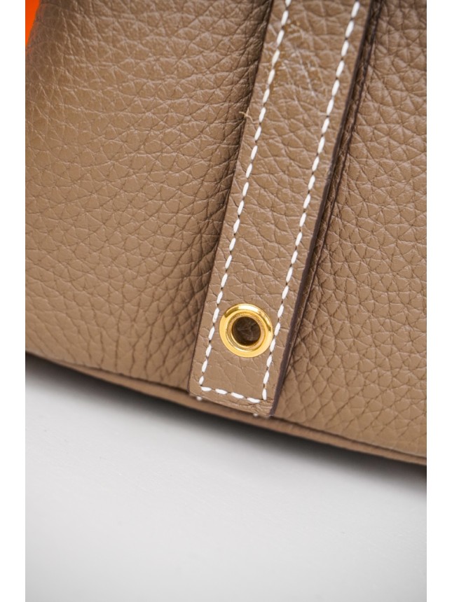 Hermès Picotin Lock Bag in Étoupe with Gold Hardware