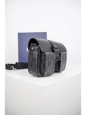 Dior Quilted Diamond Pattern Crossbody Bag