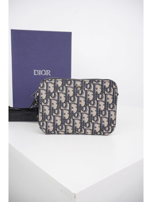 Dior Oblique Monogram Shoulder Crossbody Bag