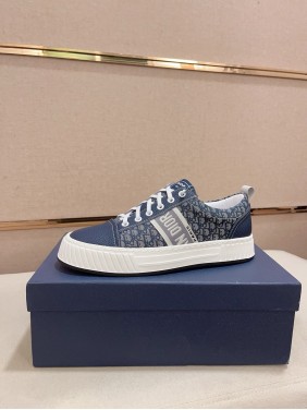 Dior New Style Italian Elastic Fabric Casual Men's Shoes