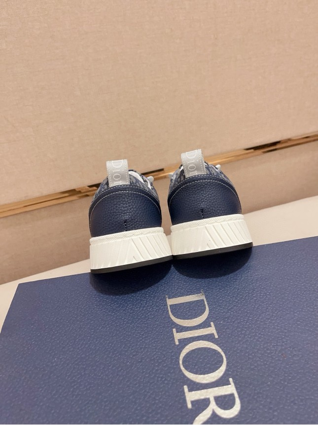 Dior New Style Italian Elastic Fabric Casual Men's Shoes