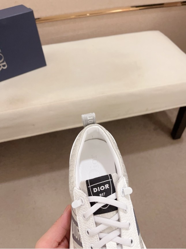 Dior New Style Italian Elastic Fabric Casual Men's Shoes