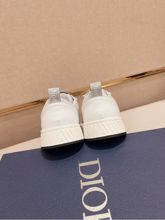 Dior New Style Italian Elastic Fabric Casual Men's Shoes