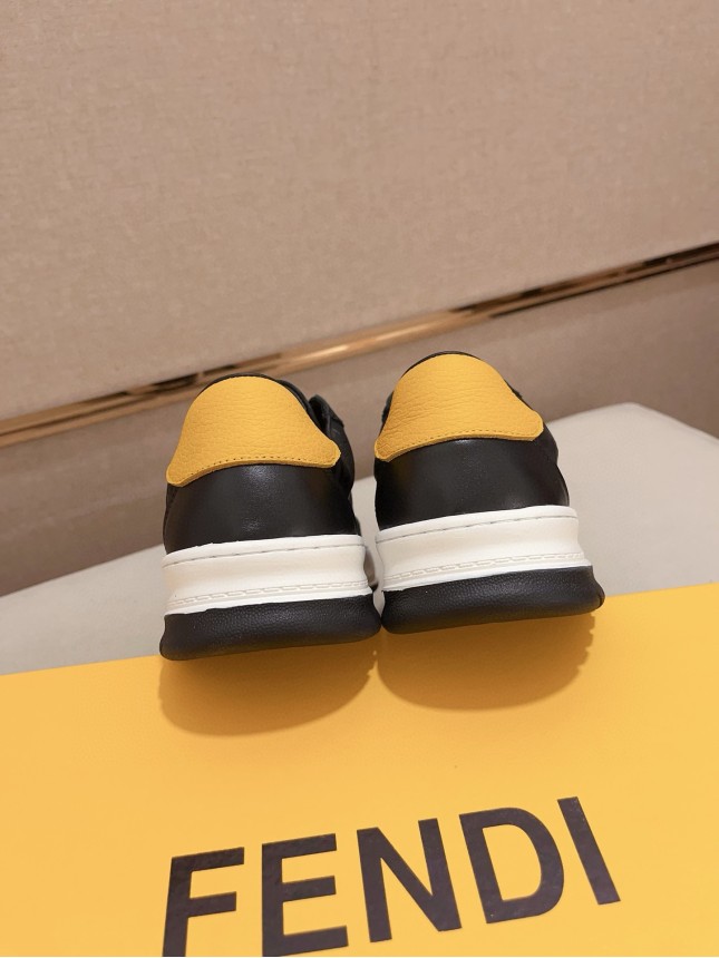 Fendi's latest men's cowhide casual shoes