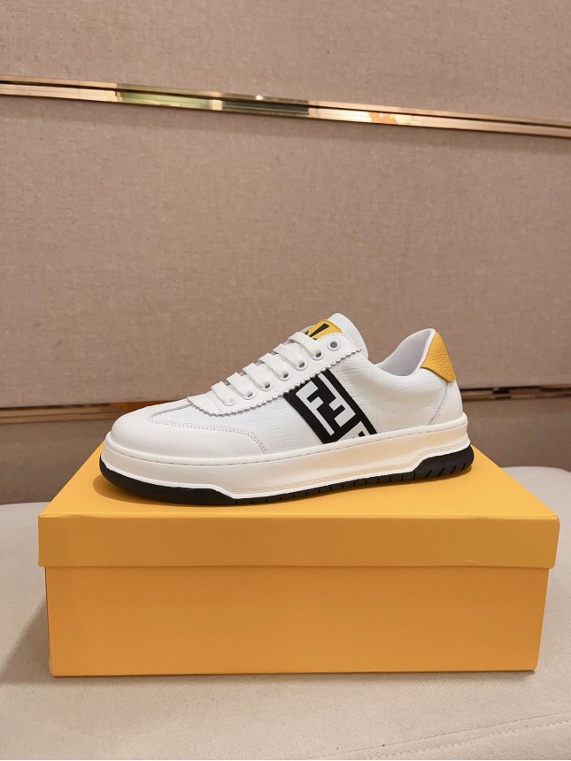 Fendi's latest men's cowhide casual shoes