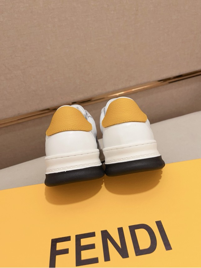 Fendi's latest men's cowhide casual shoes