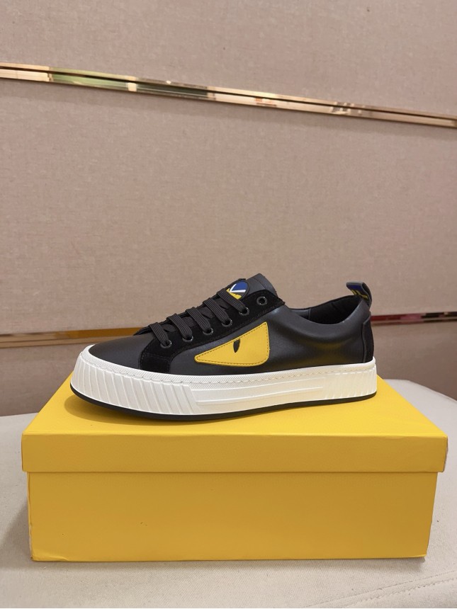 Fendi's latest men's cowhide casual shoes