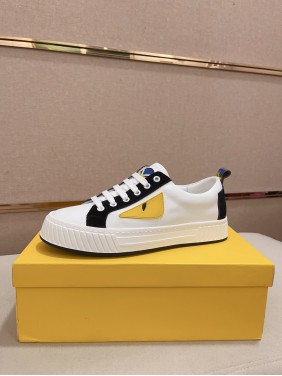 Fendi's latest men's cowhide casual shoes