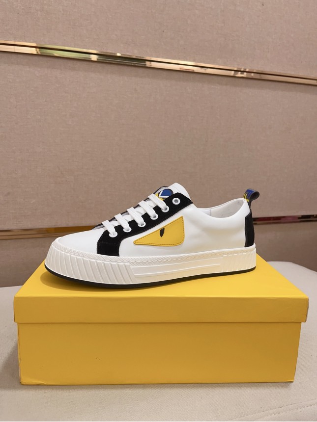 Fendi's latest men's cowhide casual shoes