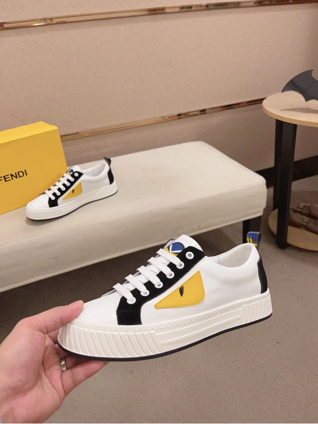 Fendi's latest men's cowhide casual shoes