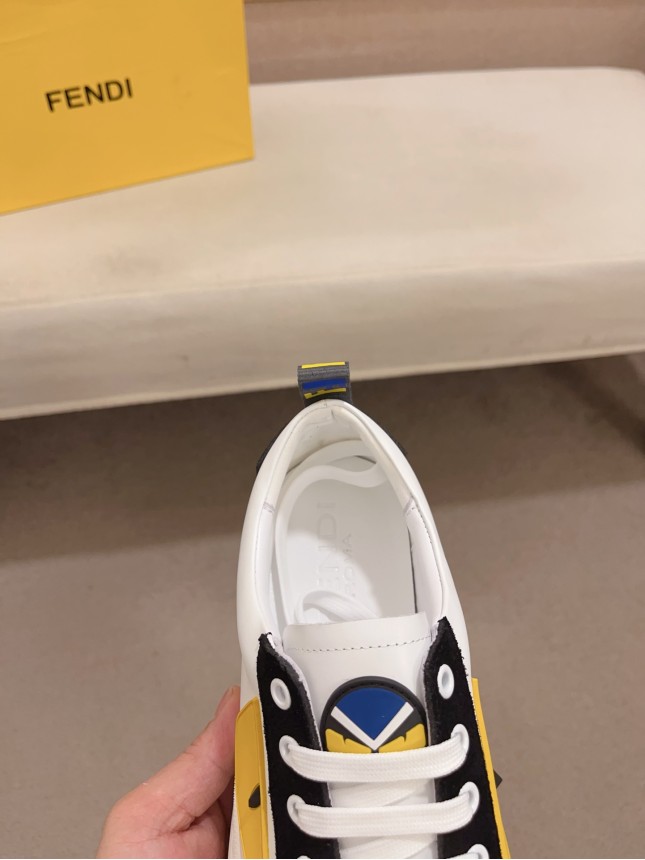 Fendi's latest men's cowhide casual shoes