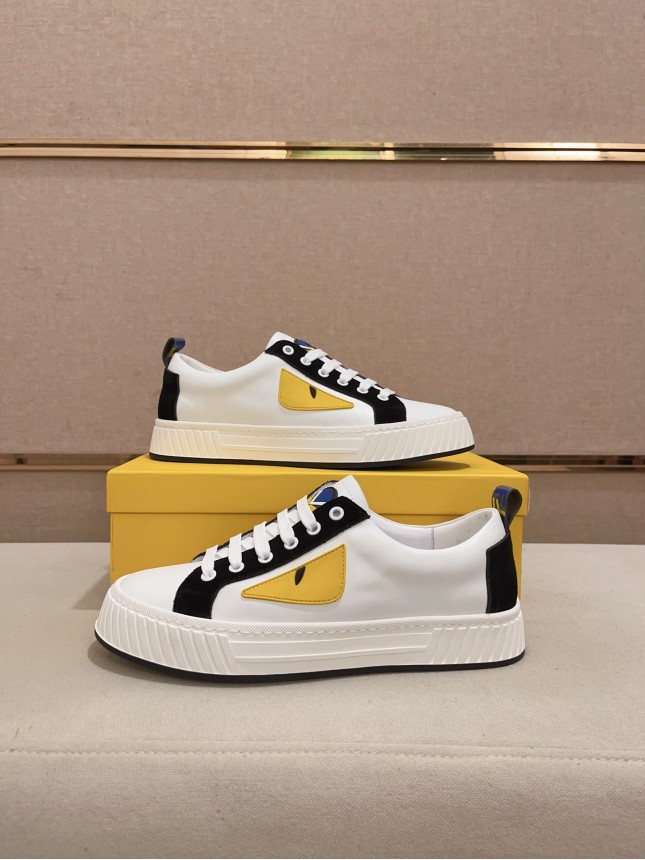 Fendi's latest men's cowhide casual shoes