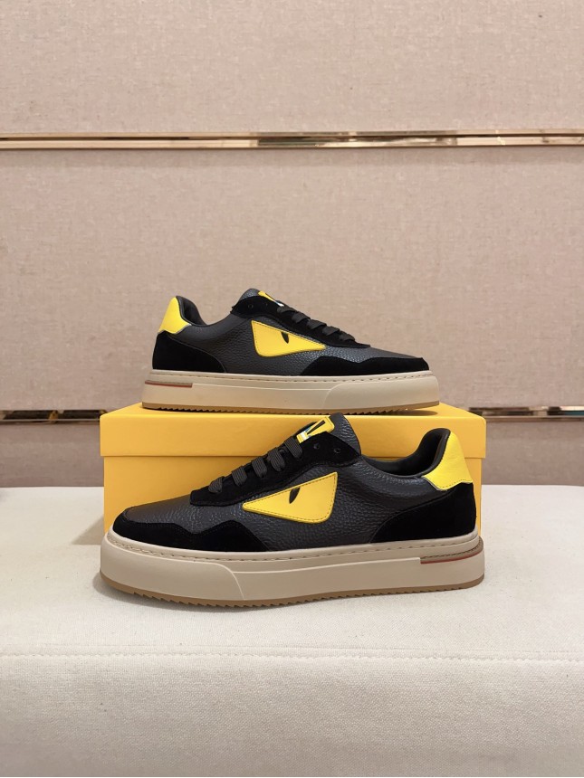 Fendi's latest men's cowhide casual shoes