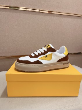 Fendi's latest men's cowhide casual shoes