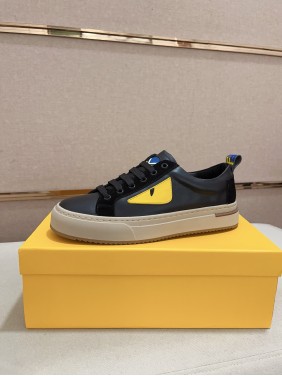 Fendi's latest men's cowhide casual shoes