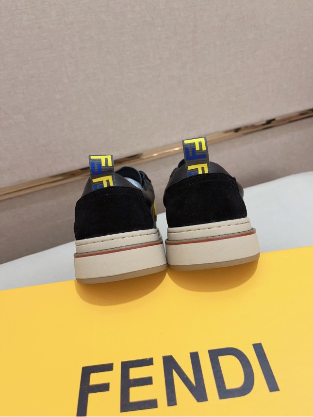 Fendi's latest men's cowhide casual shoes