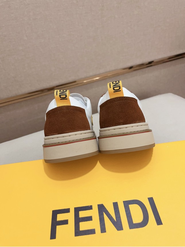 Fendi's latest men's cowhide casual shoes