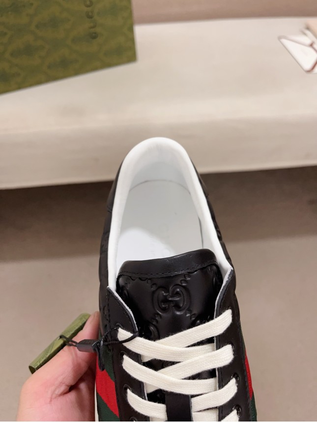 Gucci Hit Series Retro Cowhide Casual Sneakers